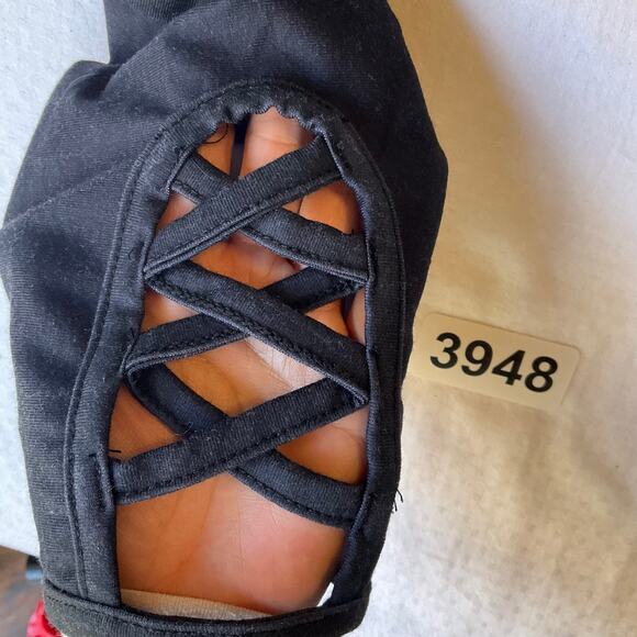 Disney Women Leggings size M Black Tim Burton’s The Nightmare Before Christmas - Picture 7 of 11